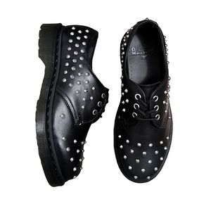 Dr. Martens 1461 Studded Leather Oxford Shoes